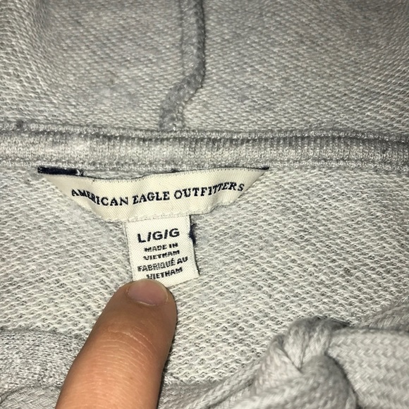 American Eagle grey sweatshirt! - Picture 2 of 4
